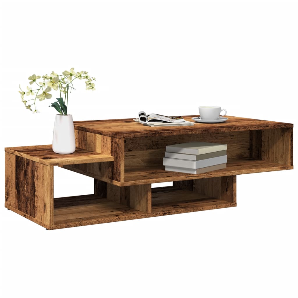 Salongbord Sofabord Gammelt Tre 105x55x32 cm