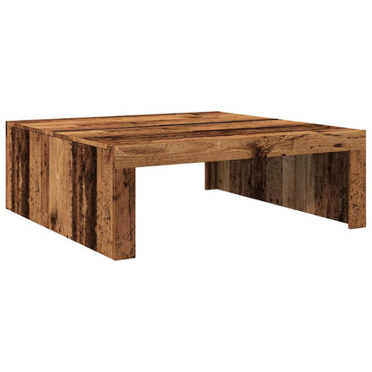 Salongbord Sofabord Gammelt Tre 100x100x35 cm