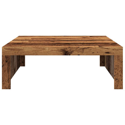 Salongbord Sofabord Gammelt Tre 100x100x35 cm