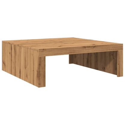 Salongbord Sofabord Artisan Eik 100x100x35 cm
