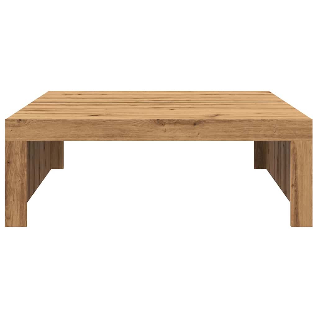 Salongbord Sofabord Artisan Eik 100x100x35 cm