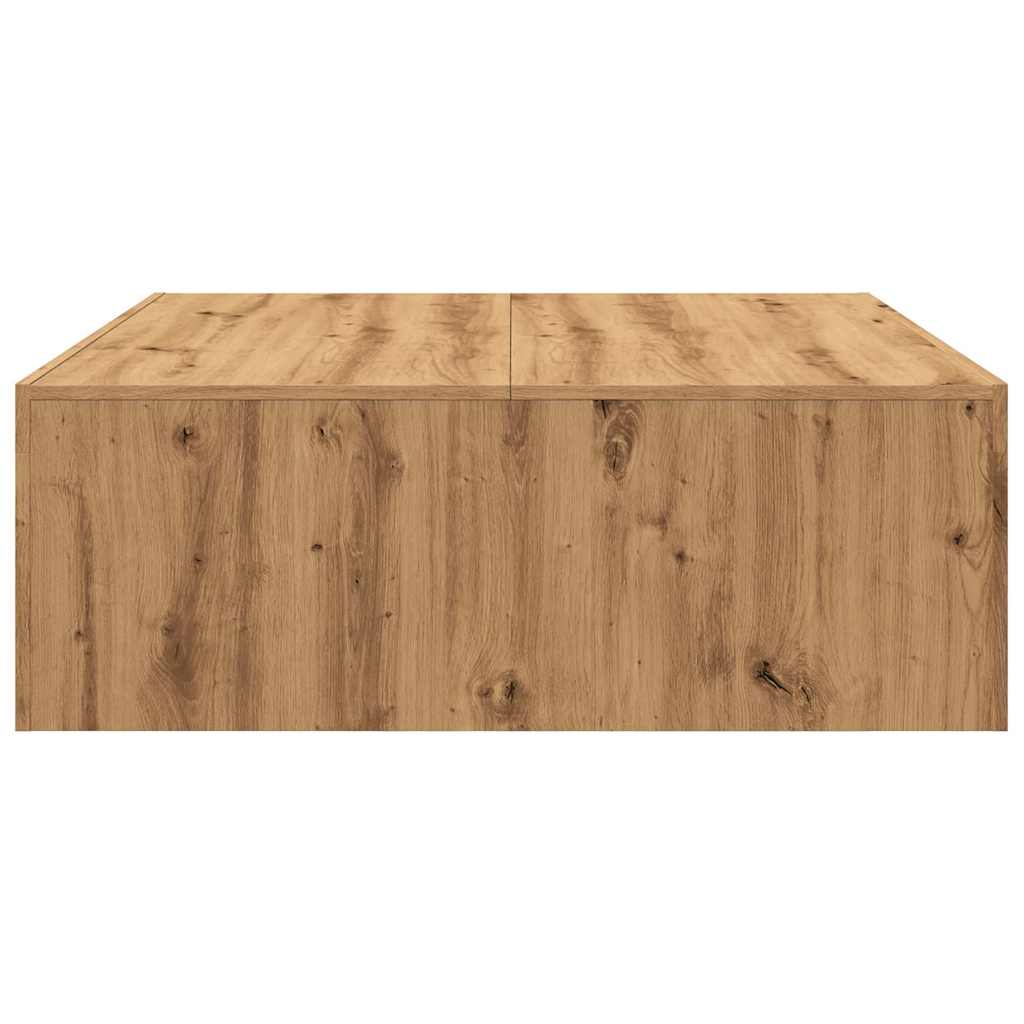 Salongbord Sofabord Artisan Eik 100x100x35 cm