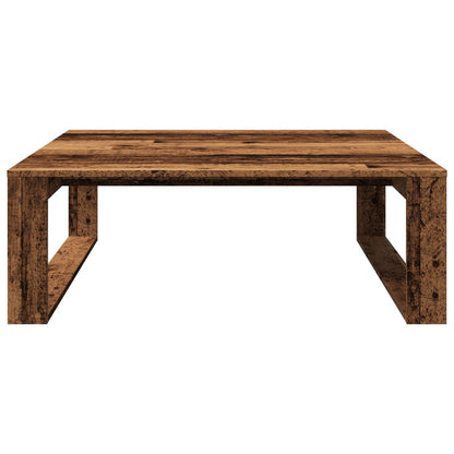 Salongbord Sofabord Gammelt Tre 100x100x35 cm