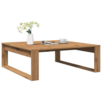 Salongbord Sofabord Artisan Eik 100x100x35 cm