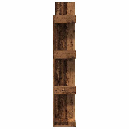 Bokhylle Gammelt Tre 48x25,5x140 cm