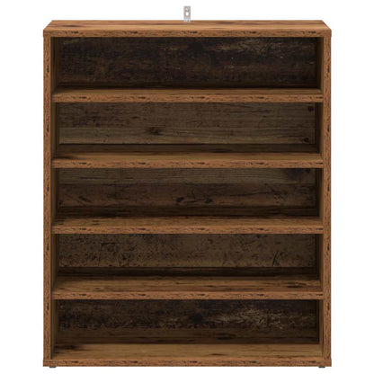 Skoskap gammelt tre 60x35x70 cm konstruert tre