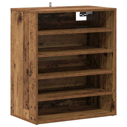 Skoskap gammelt tre 60x35x70 cm konstruert tre