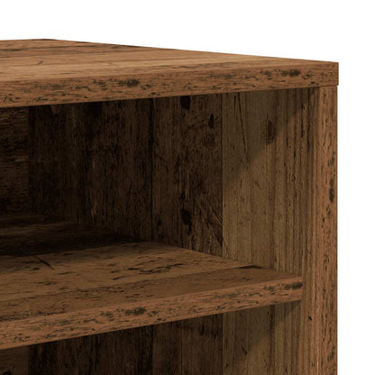 Skoskap gammelt tre 60x35x70 cm konstruert tre