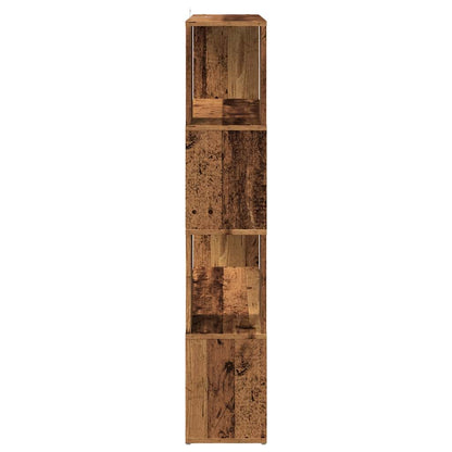Bokhylle Gammelt Tre Romdeler 100x24x124,5 cm