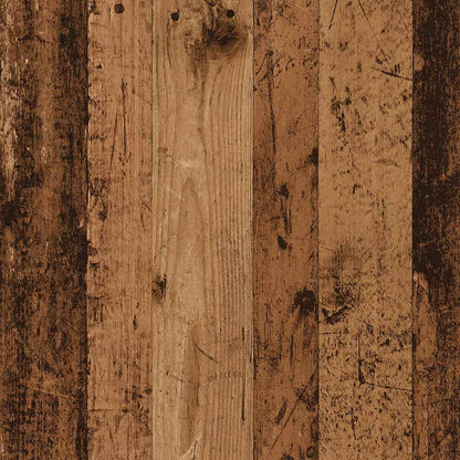 Barbord med oppbevaring gammelt tre 100x48x101,5 cm