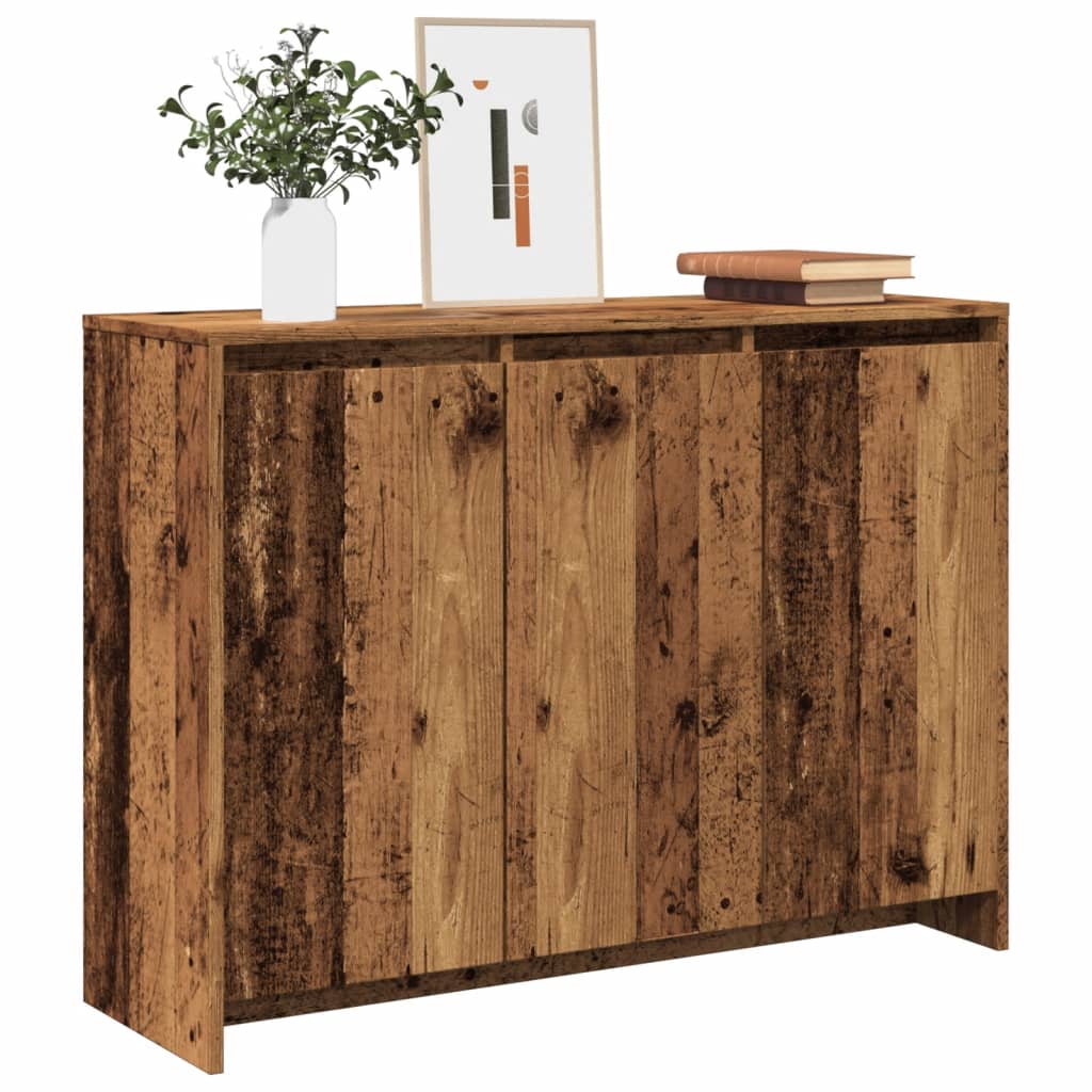 Skjenk Gammelt Tre 102x33x75 cm