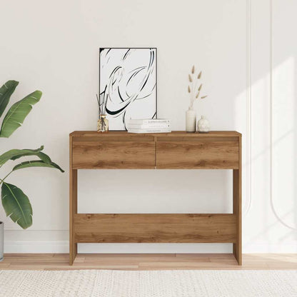 Avlastningsbord Konsollbord Artisan Eik 100x35x76,5 cm