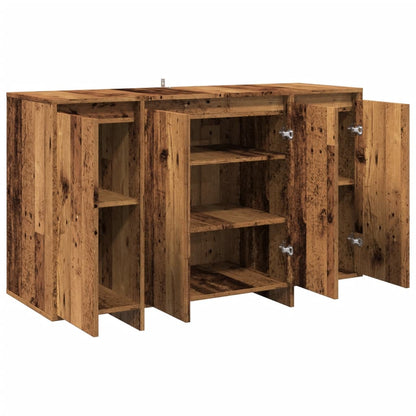 Skjenk Gammelt Tre 120x41x75 cm