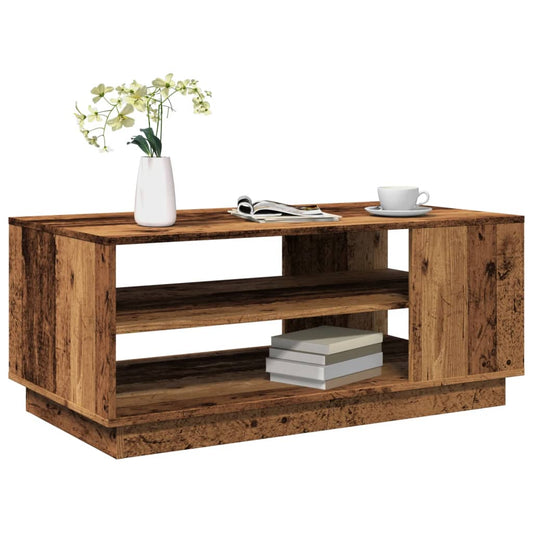 Salongbord Sofabord Gammelt Tre 102x55x43 cm