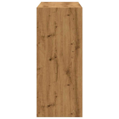 Bokhylle/romdeler artisan eik 80x30x72 cm