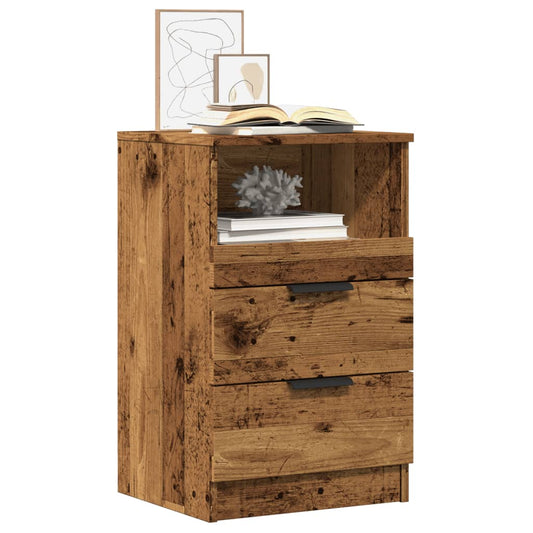 Nattbord Sengbord Gammelt Tre 40x36x65 cm