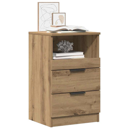 Nattbord artisan eik 40x36x65 cm konstruert tre