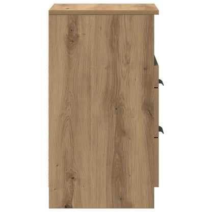 Nattbord artisan eik 40x36x65 cm konstruert tre