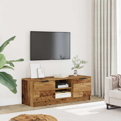 TV-Møbel Gammelt Tre TV-benk 102x35x36,5 cm