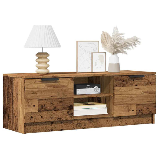TV-Møbel Gammelt Tre TV-benk 102x35x36,5 cm