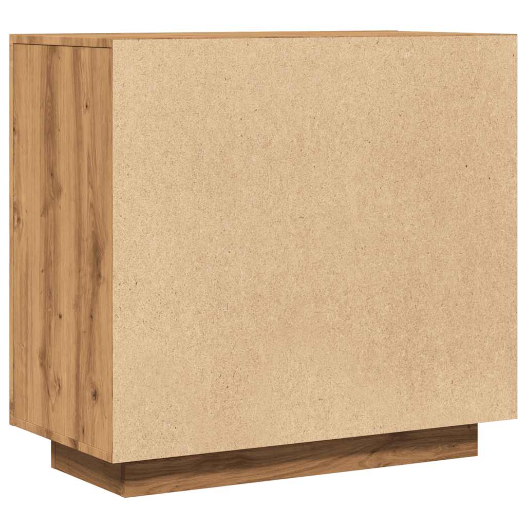 Skjenk Brun Eik 80x40x75 cm