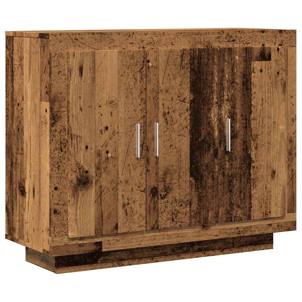 Skjenk Gammelt Tre 92x35x75 cm