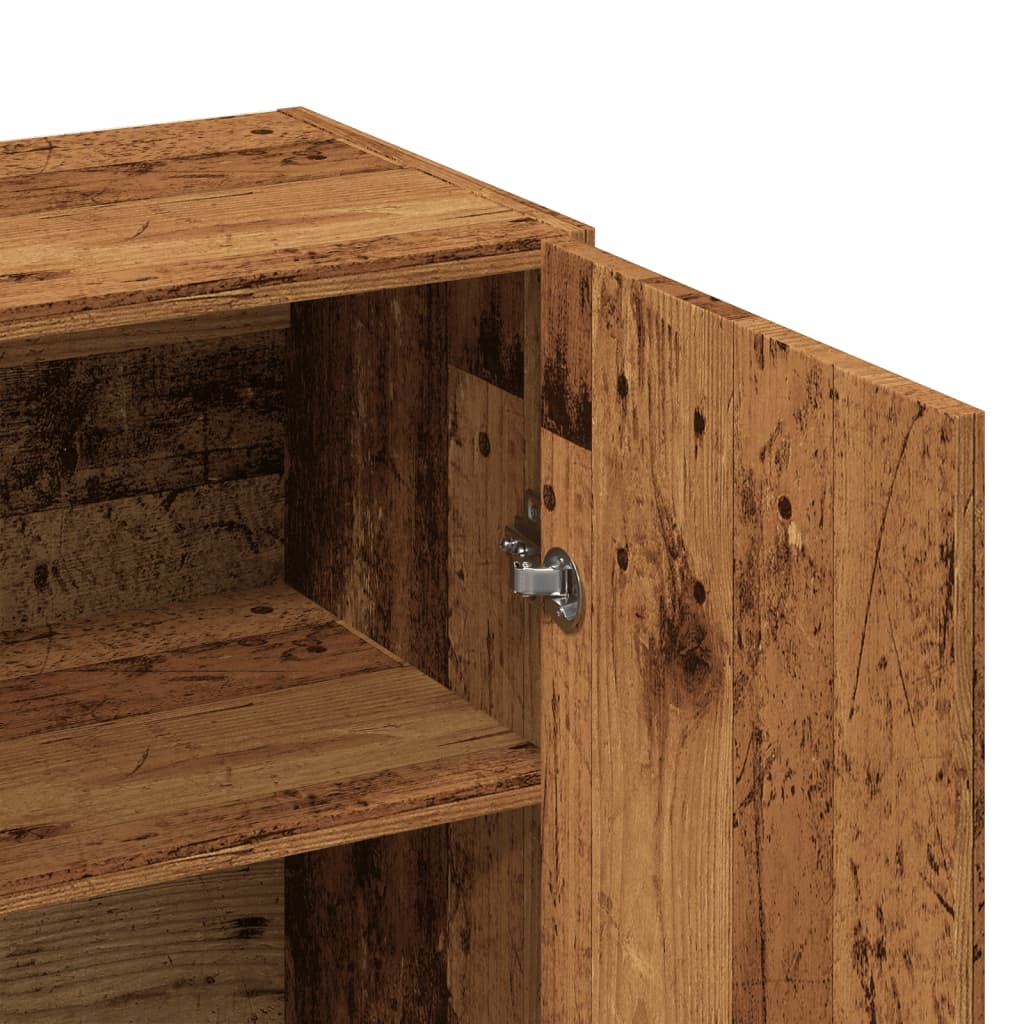 Skjenk Gammelt Tre 70x34x90 cm