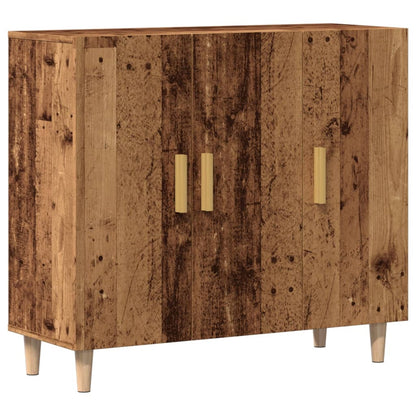 Skjenk Gammelt Tre 90x34x80 cm