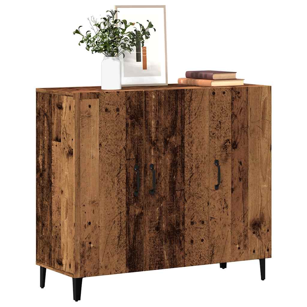 Skjenk Gammelt Tre 90x34x80 cm