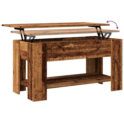 Salongbord Sofabord Gammelt Tre 101x49x52 cm
