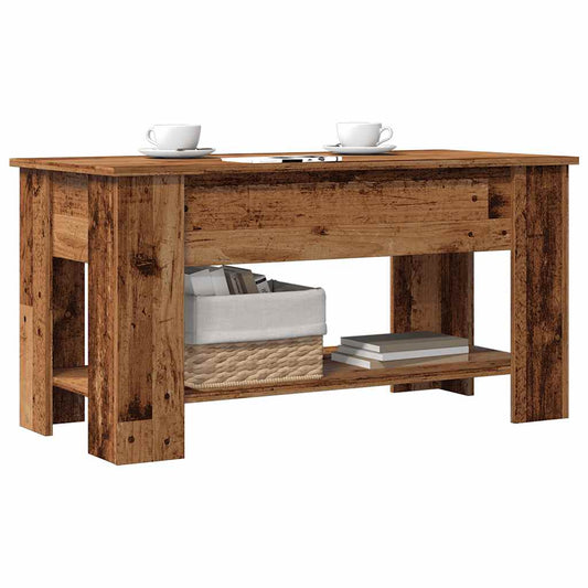Salongbord Sofabord Gammelt Tre 101x49x52 cm