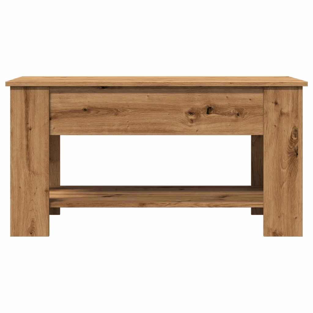 Salongbord Sofabord Artisan Eik 101x49x52 cm