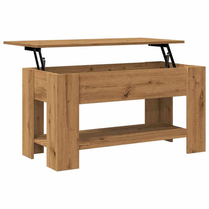 Salongbord Sofabord Artisan Eik 101x49x52 cm