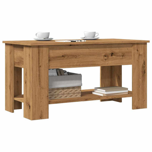 Salongbord Sofabord Artisan Eik 101x49x52 cm