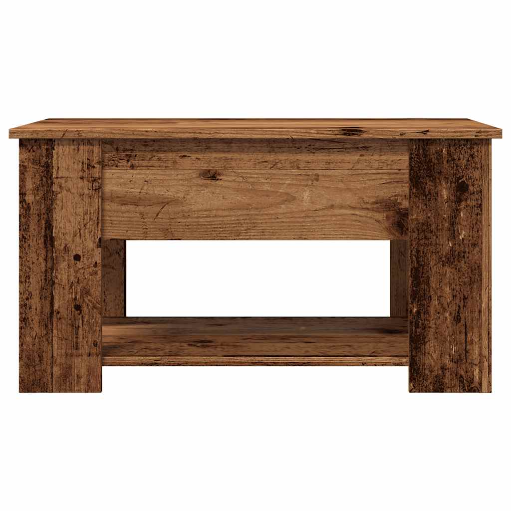 Salongbord Sofabord Gammelt Tre 79x49x41 cm