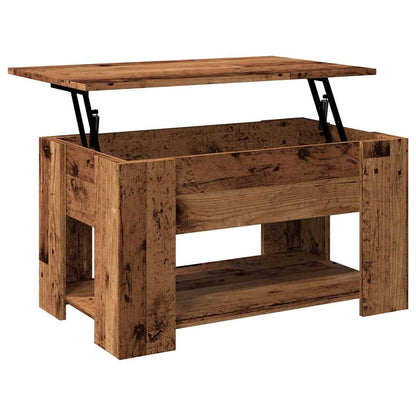 Salongbord Sofabord Gammelt Tre 79x49x41 cm