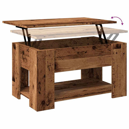 Salongbord Sofabord Gammelt Tre 79x49x41 cm