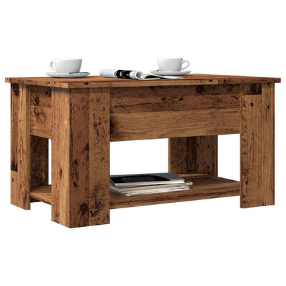 Salongbord Sofabord Gammelt Tre 79x49x41 cm