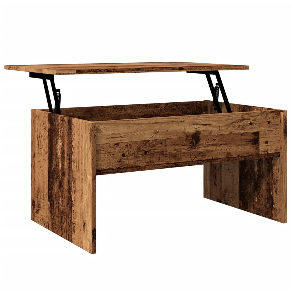 Salongbord Sofabord Gammelt Tre 80x50,5x41,5 cm