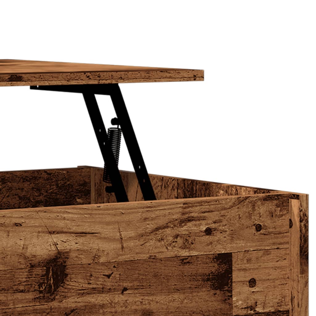 Salongbord Sofabord Gammelt Tre 80x50,5x41,5 cm