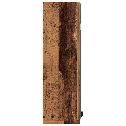 Baderomsspeil Baderomshylle med speil Gammelt Tre 64x20x66,5cm
