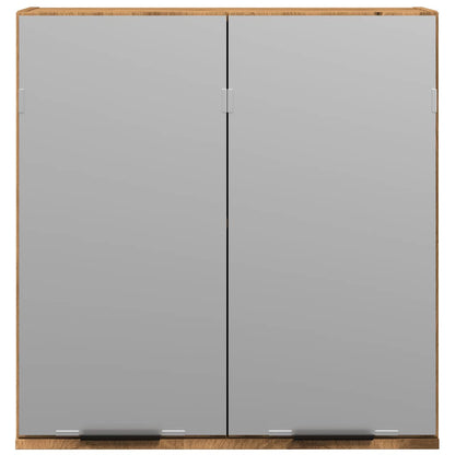 Baderomsspeil Baderomshylle med speil Artisan Eik 64x20x66,5cm