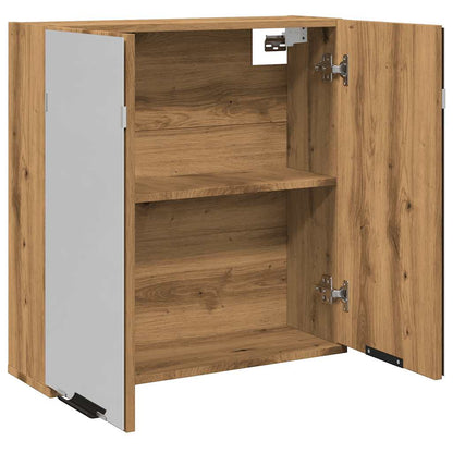 Baderomsspeil Baderomshylle med speil Artisan Eik 64x20x66,5cm
