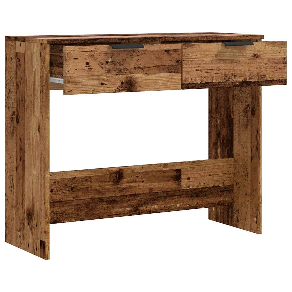 Avlastningsbord konsollbord Gammelt Tre 90x36x75 cm