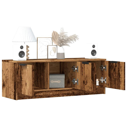 TV-Møbel Gammelt Tre TV-benk 102x35x36,5 cm