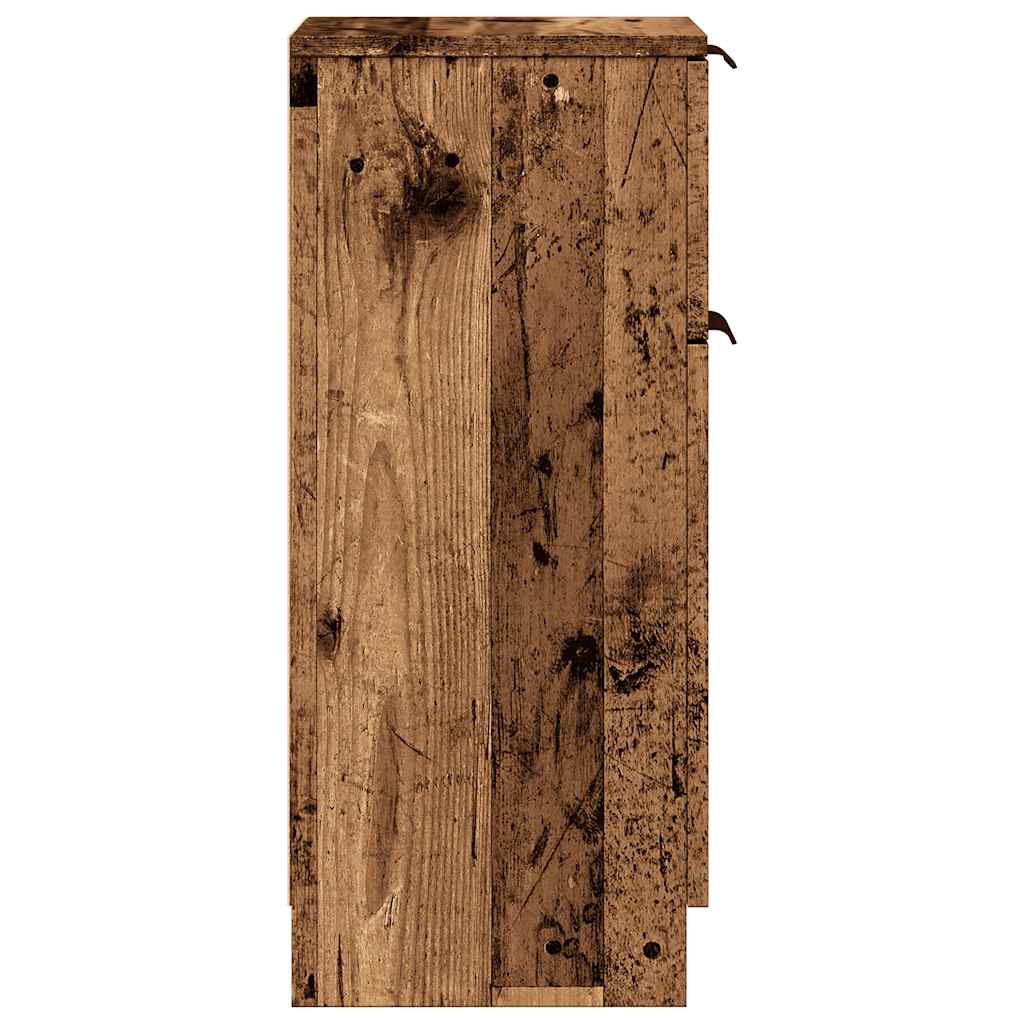 Skjenk Gammelt Tre 30x30x70 cm