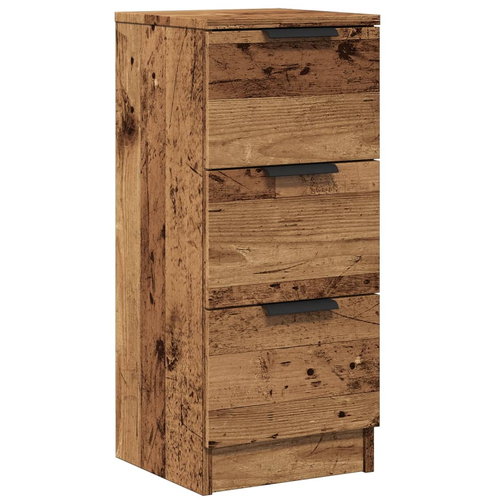 Skjenk Gammelt Tre 30x30x70 cm