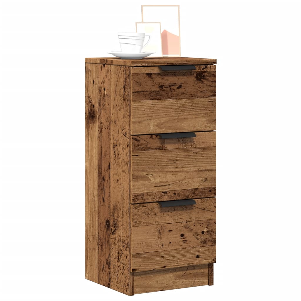 Skjenk Gammelt Tre 30x30x70 cm