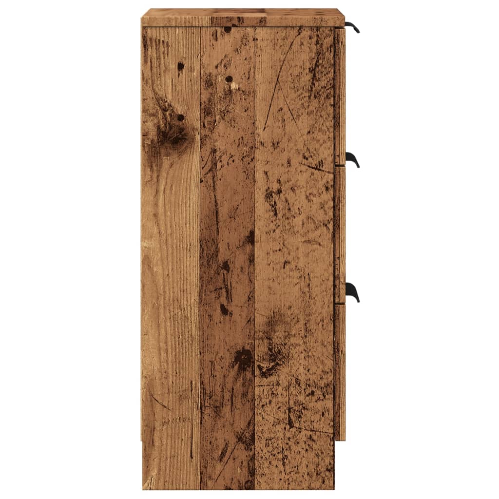 Skjenk Gammelt Tre 30x30x70 cm