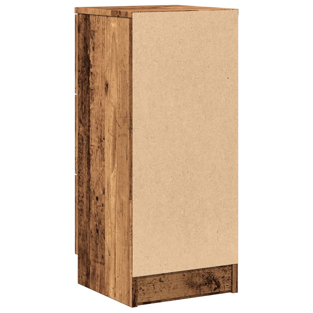 Skjenk Gammelt Tre 30x30x70 cm